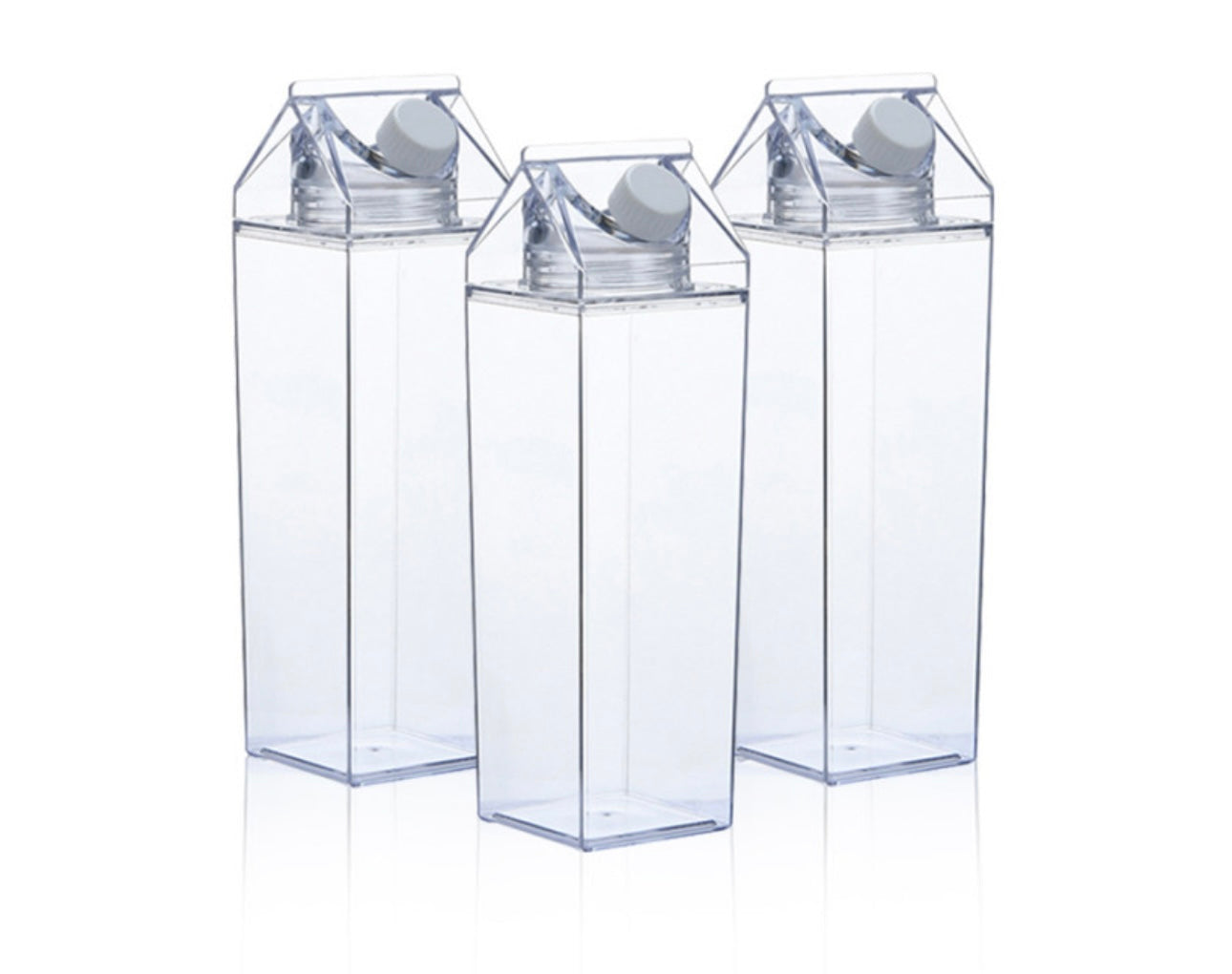 17 oz Plastic Milk Carton