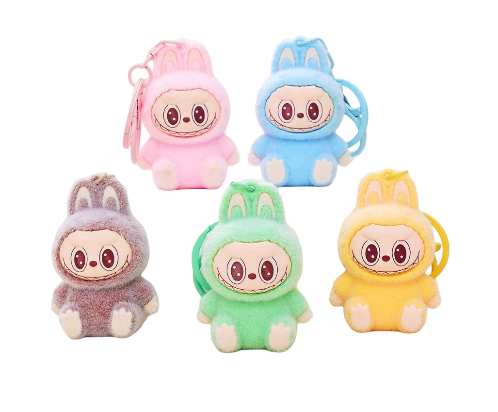 Plush Keychain monster Doll, Cute Backpack Charm, Soft Stress Relief Gift for  Girls, Teens, Anime Fans, Adorable Bag & Key Accessory for Women