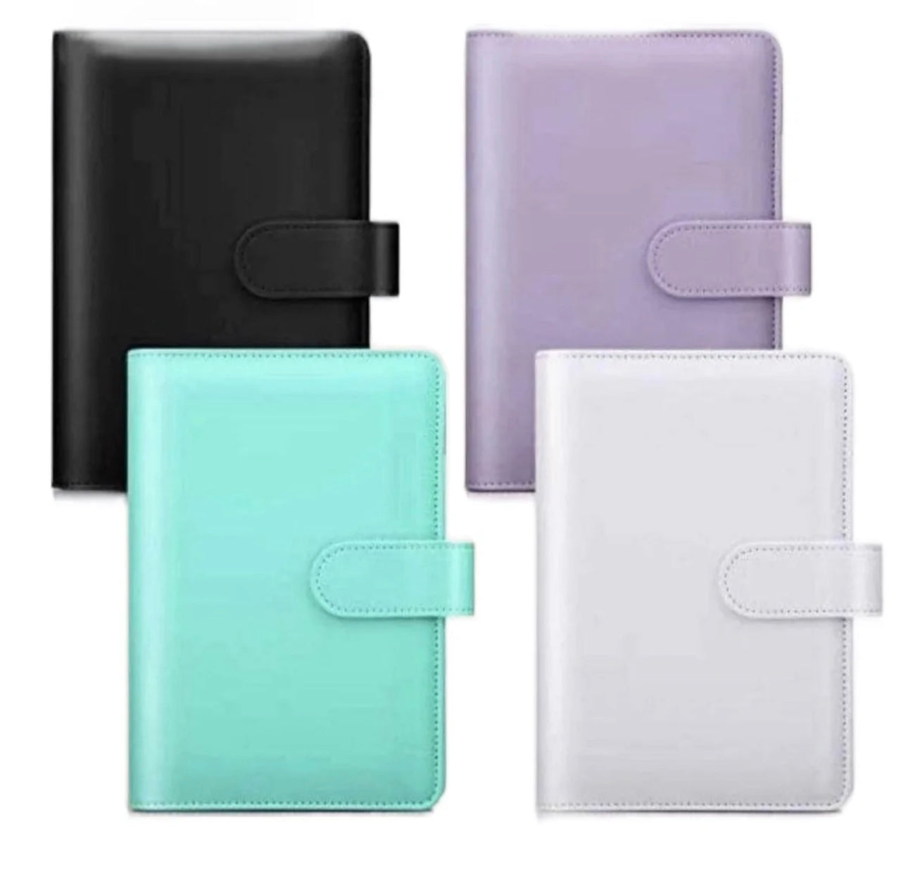 PU Leather Six Ring Notebook Binder